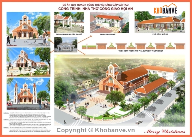 nhà thờ tôn giáo 20.6x52.7,nhà thờ công giáo,nhà thờ tôn giáo CAD,bản vẽ nhà thờ hội an,cad nhà thờ tôn giáo có phối cảnh